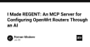 REGENT: Giải pháp cấu hình router OpenWrt thông qua AI Agents và Model Context Protocol