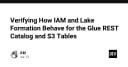 Giải mã cơ chế bảo mật IAM và Lake Formation trong AWS Glue REST Catalog và S3 Tables