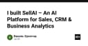 Xây dựng SellAI: Hành trình phát triển nền tảng AI tích hợp CRM và phân tích kinh doanh