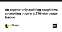 Kỹ thuật Append-only Audit Log: Bí mật đằng sau việc phát hiện lỗi hạch toán trong các hệ thống nhỏ