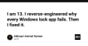 Cậu bé 13 tuổi và hành trình kỹ thuật đảo ngược (Reverse Engineering) để khắc phục lỗ hổng bảo mật trên Windows