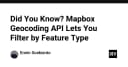 Tối ưu hóa Geocoding API: Kỹ thuật lọc theo Feature Type để nâng cao độ chính xác dữ liệu