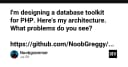 Thiết kế Database Toolkit cho PHP: Phân tích kiến trúc và những rủi ro tiềm ẩn
