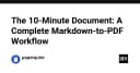 Xây dựng quy trình Markdown sang PDF chuyên nghiệp: Tối ưu hóa tài liệu kỹ thuật trong 10 phút