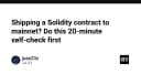 Quy trình kiểm thử Solidity 20 phút trước khi Deploy lên Mainnet: Đừng để mất tiền oan