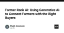 Farmer Rank AI: Tối ưu hóa chuỗi cung ứng nông nghiệp bằng sức mạnh Generative AI