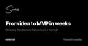 Từ ý tưởng đến MVP trong vài tuần: Chiến lược nén quy trình phát triển phần mềm chuyên nghiệp